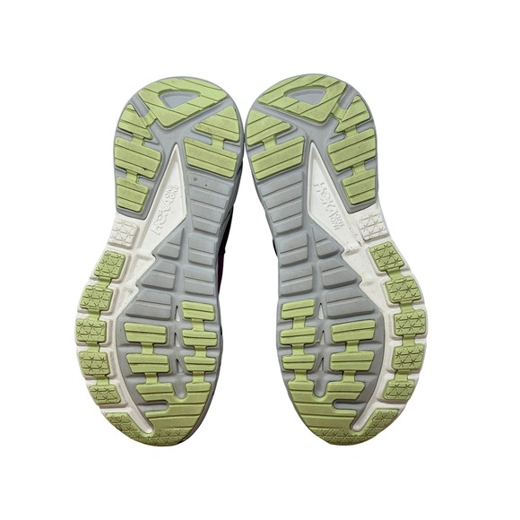 Hoka Gaviota 4 Womens 10 Running Shoes Festival Fuchsia Black Grape 1123199-FFBG - Picture 11 of 12